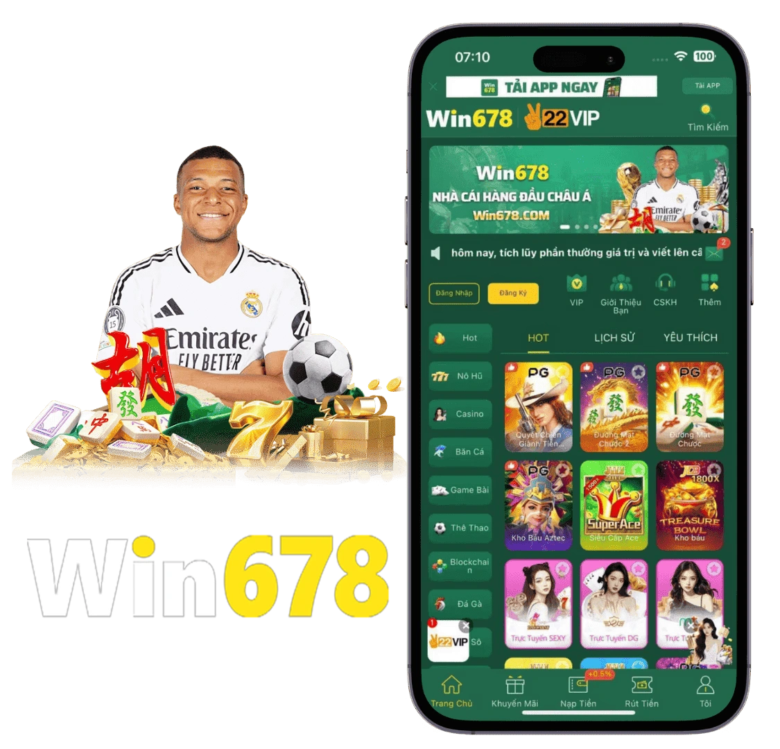 Dịch vụ ứng dụng Win678 trên di động